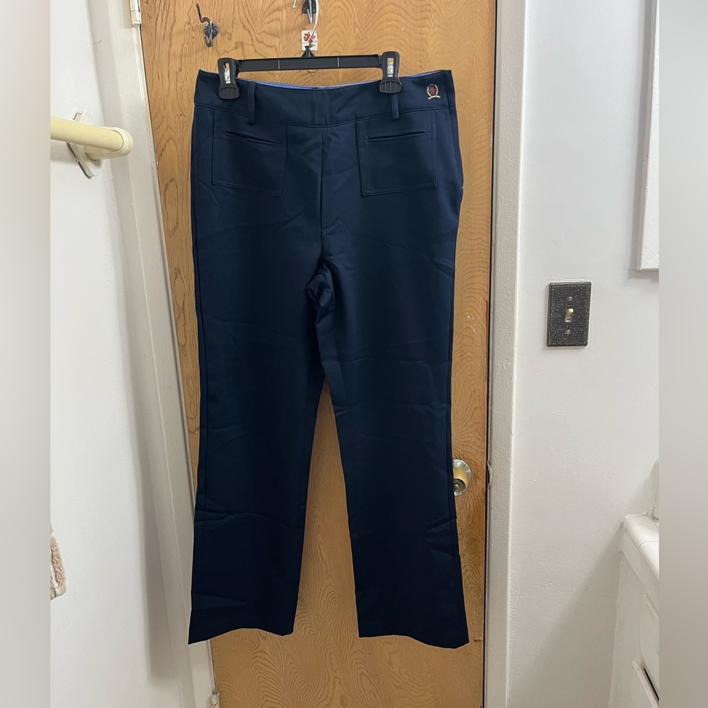 Tommy Hilfiger Navy Blue Trousers